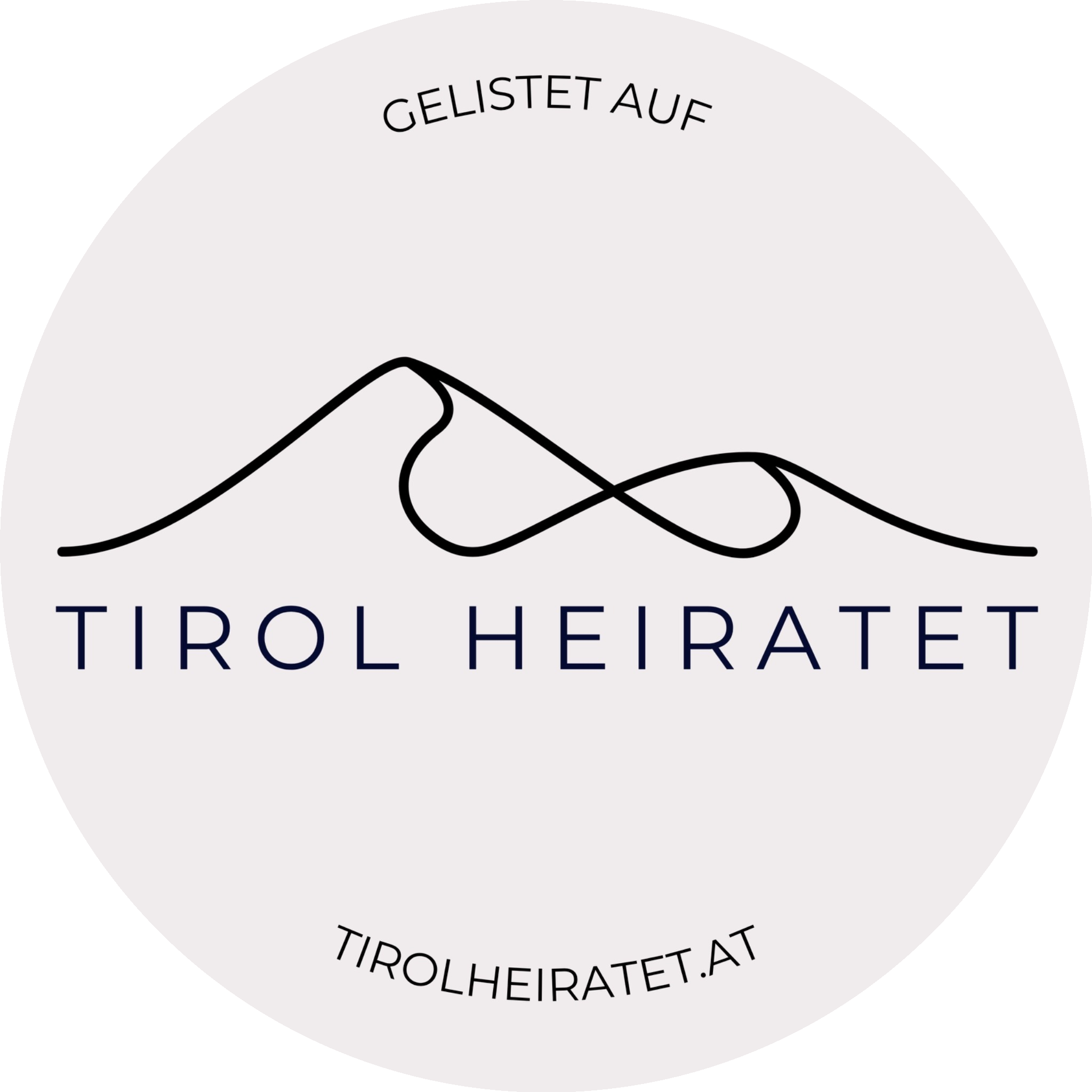 Tirol heiratet Badge
